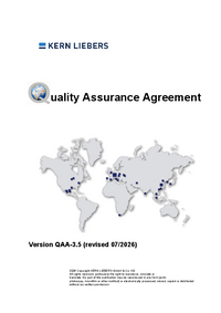 Quality Assurance Agreement QAA 3.5