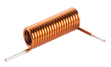 Enameled copper coil