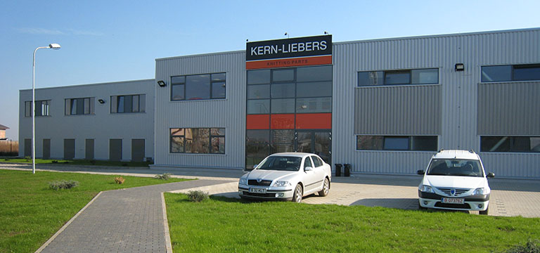 Gebäude des KERN LIEBERS Rumänien Standorts in Popesti-Leordeni.